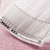 Golden charming sequin lace veil shining 2023 new cathedral wedding accessories bride with hair comb head veil
