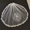 Women Head Covering Bridal Wedding Embroidery Bridal Wedding Catholic Church Veil