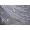 Tulle Wedding Dress Veils Fluffy White Flowers Petal Multi Layer Super Long Bridal Hair Veil Bride Fairy Marriage