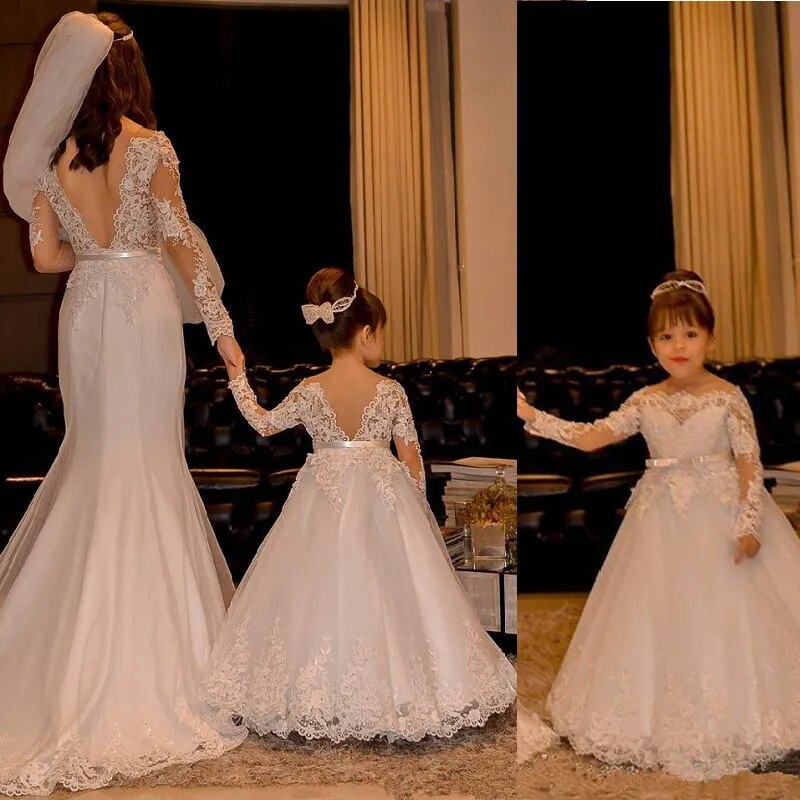 Little Girl Gloves Satin Flower Girl Party Bowknot Gloves for Kids Ceremony Wedding Accessories Wedding Gloves Satin Short