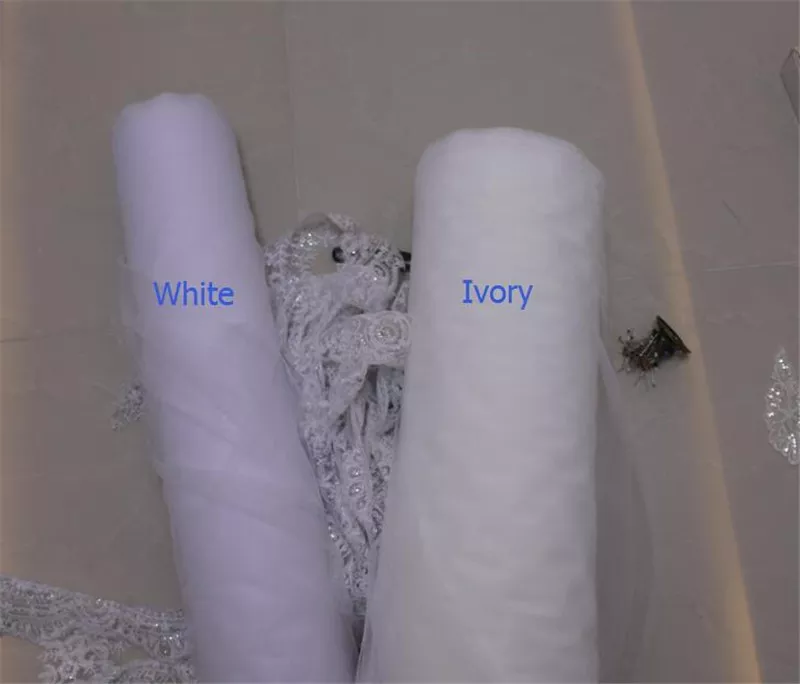 5m 4m 3m Long Wedding Bridal Veils Lace Appiques Edge 1 T Tulle Cathedral Veil with Comb Ivory Luxury Velo de Novia Voile mariee 5m 4m 3m Long Wedding Bridal Veils Lace Appiques Edge 1 T Tulle Cathedral Veil with Comb Ivory Luxury Velo de Novia Voile mariee