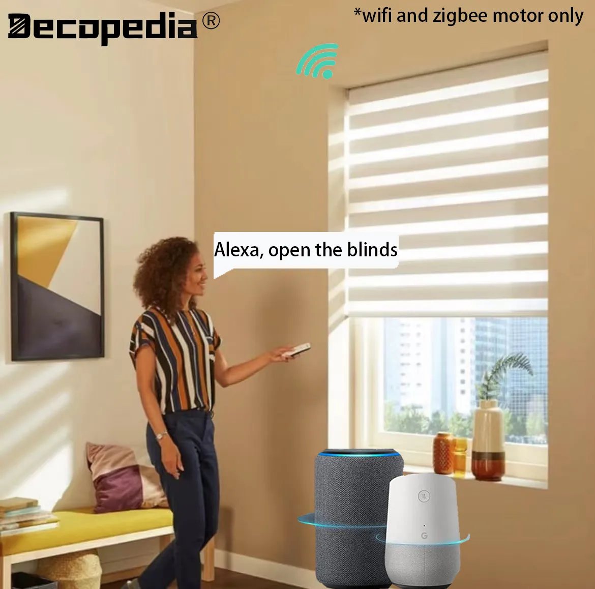 Decopedia Custom Made Zebra Blinds for Windows Motorized Roller Blinds Blackout Day and Night Window Blinds for Sliding Door Decopedia Custom Made Zebra Blinds for Windows Motorized Roller Blinds Blackout Day and Night Window Blinds for Sliding Door
