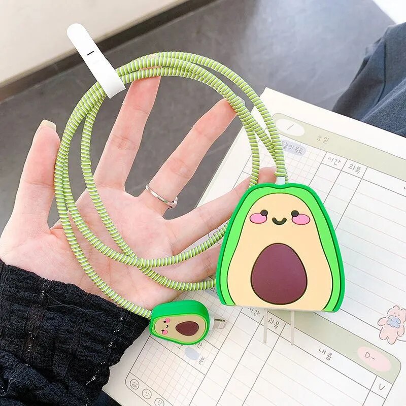 Cartoon Cute 3D Anime Soft Silicone Charger Protective Case For IPhone 11 12 18W-20W Fast Charge Protection Charger Cover Sleeve Cartoon Cute 3D Anime Soft Silicone Charger Protective Case For IPhone 11 12 18W-20W Fast Charge Protection Charger Cover Sleeve