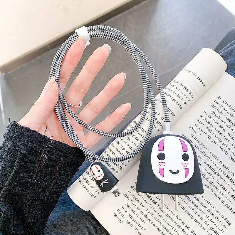 Cartoon Cute 3D Anime Soft Silicone Charger Protective Case For IPhone 11 12 18W-20W Fast Charge Protection Charger Cover Sleeve Cartoon Cute 3D Anime Soft Silicone Charger Protective Case For IPhone 11 12 18W-20W Fast Charge Protection Charger Cover Sleeve