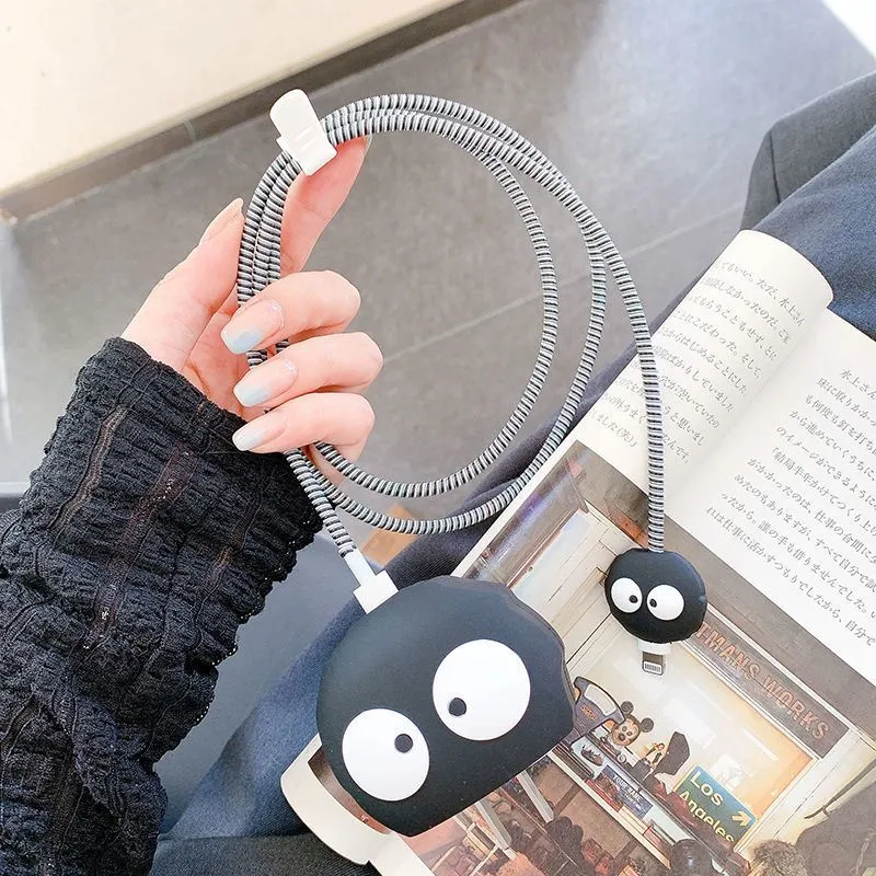 Cartoon Cute 3D Anime Soft Silicone Charger Protective Case For IPhone 11 12 18W-20W Fast Charge Protection Charger Cover Sleeve Cartoon Cute 3D Anime Soft Silicone Charger Protective Case For IPhone 11 12 18W-20W Fast Charge Protection Charger Cover Sleeve