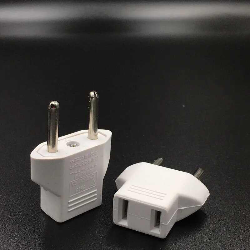 1pcs US to EU Plug Socket Adapter CN Chinese to Euro EU Travel Adapter European Plug Converter Electric Power Sockets Outlet 1pcs US to EU Plug Socket Adapter CN Chinese to Euro EU Travel Adapter European Plug Converter Electric Power Sockets Outlet