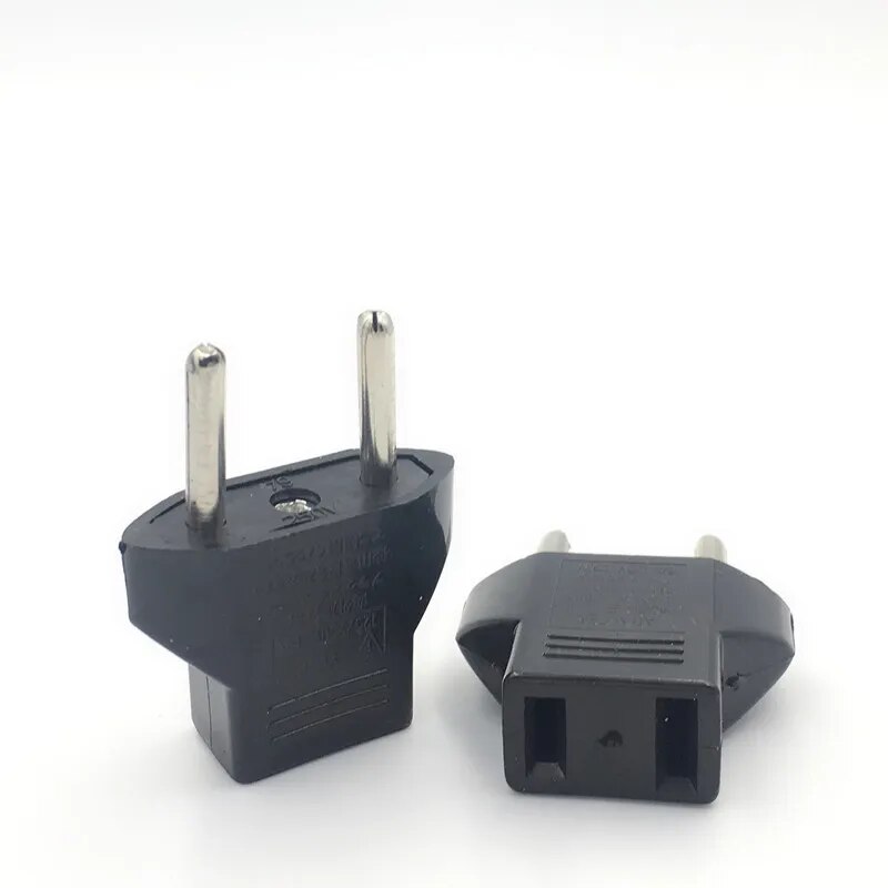 1pcs US to EU Plug Socket Adapter CN Chinese to Euro EU Travel Adapter European Plug Converter Electric Power Sockets Outlet 1pcs US to EU Plug Socket Adapter CN Chinese to Euro EU Travel Adapter European Plug Converter Electric Power Sockets Outlet