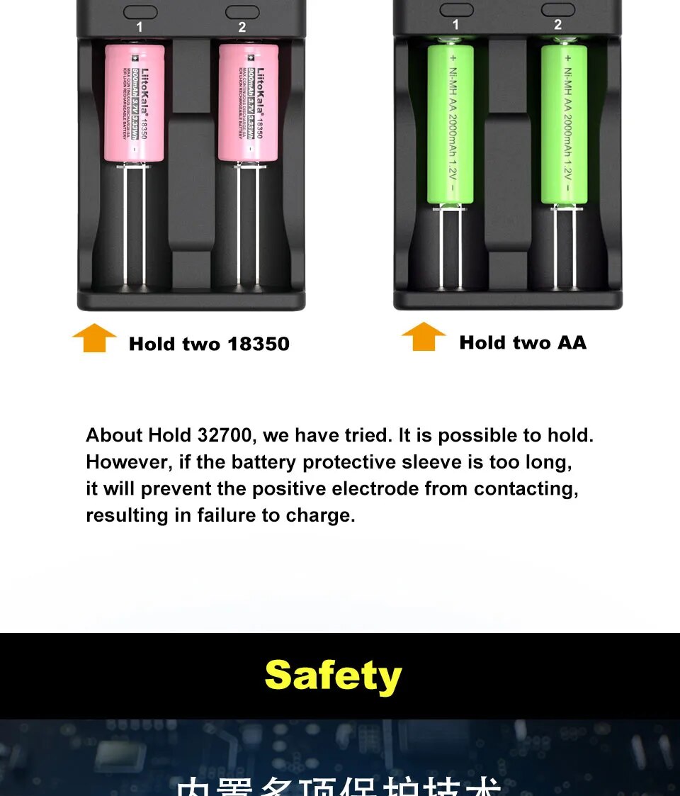 Liitokala Lii-PD2 Lii-PD4 18650 Battery Charger,3.7V 26650 18350 16340 18500 14500 1.2V NI-MH AA AAA LCD Multifunction Charger Liitokala Lii-PD2 Lii-PD4 18650 Battery Charger,3.7V 26650 18350 16340 18500 14500 1.2V NI-MH AA AAA LCD Multifunction Charger