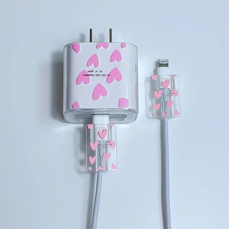 USB Cable Protection Fast Charger Protector Cover For iphone 18/20W 11 12 Pro Max Original Adapter Case Data Cord Protective