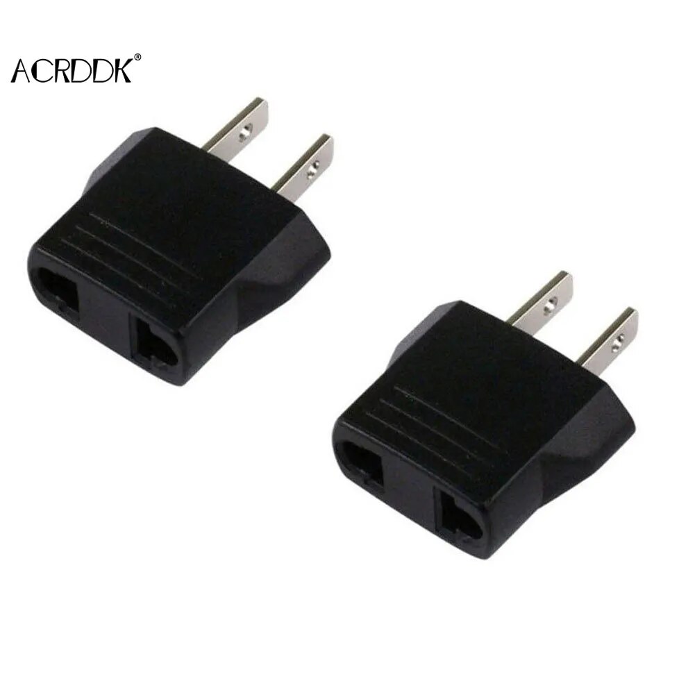 5Pcs 110V to 220V Conversion Adapter EU/US Plugs Travel Adapter Converter for Home Outdoor Traveling Use DF 5Pcs 110V to 220V Conversion Adapter EU/US Plugs Travel Adapter Converter for Home Outdoor Traveling Use DF