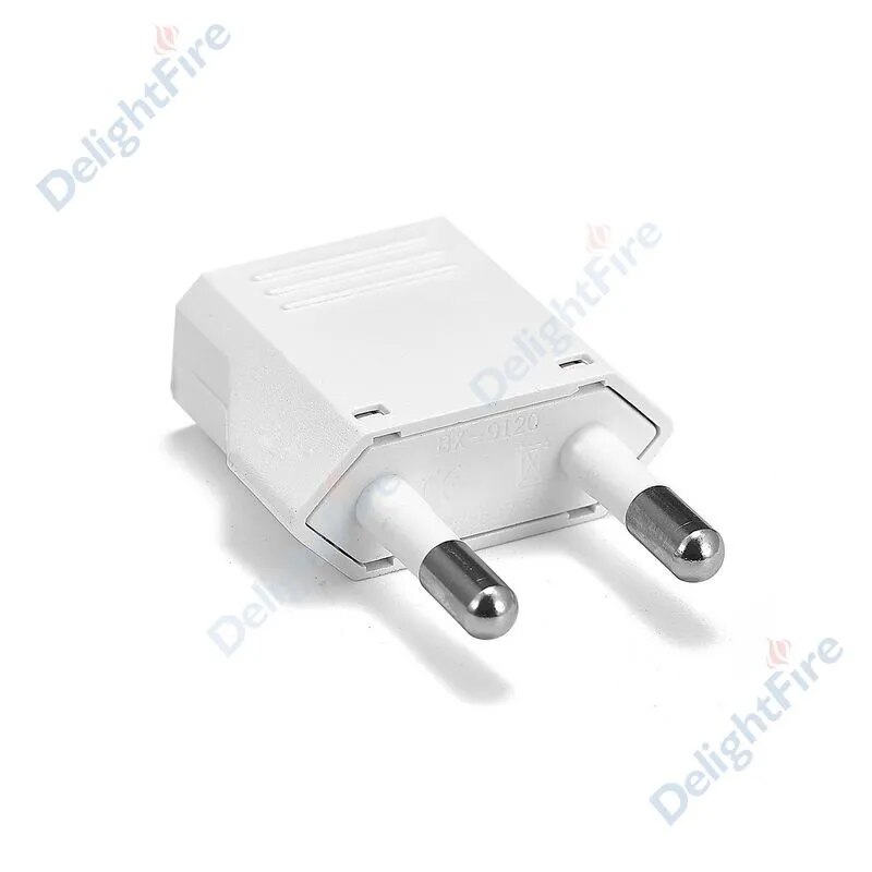 EU Plug Adapter Travel Adapter CN US To EU KR Brazil Israel Black/White Power Adapter Electrical Plug Converter Sockets Outlet