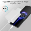 POCO X4 X5 pro 5G charger for xiaomi 33W EU fast turbo charge Type C cable For Redmi Note 11/ 11s/11 Pro/ 11E Pro Mi 6/ 6 Plus