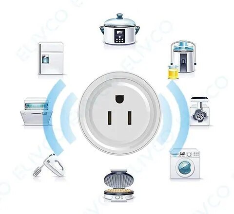 Tuya Smart Plug Wifi Power Socket US 10A Wireless Outlet With Timing SmartLife APP Remote Control Works With Alexa Google Home