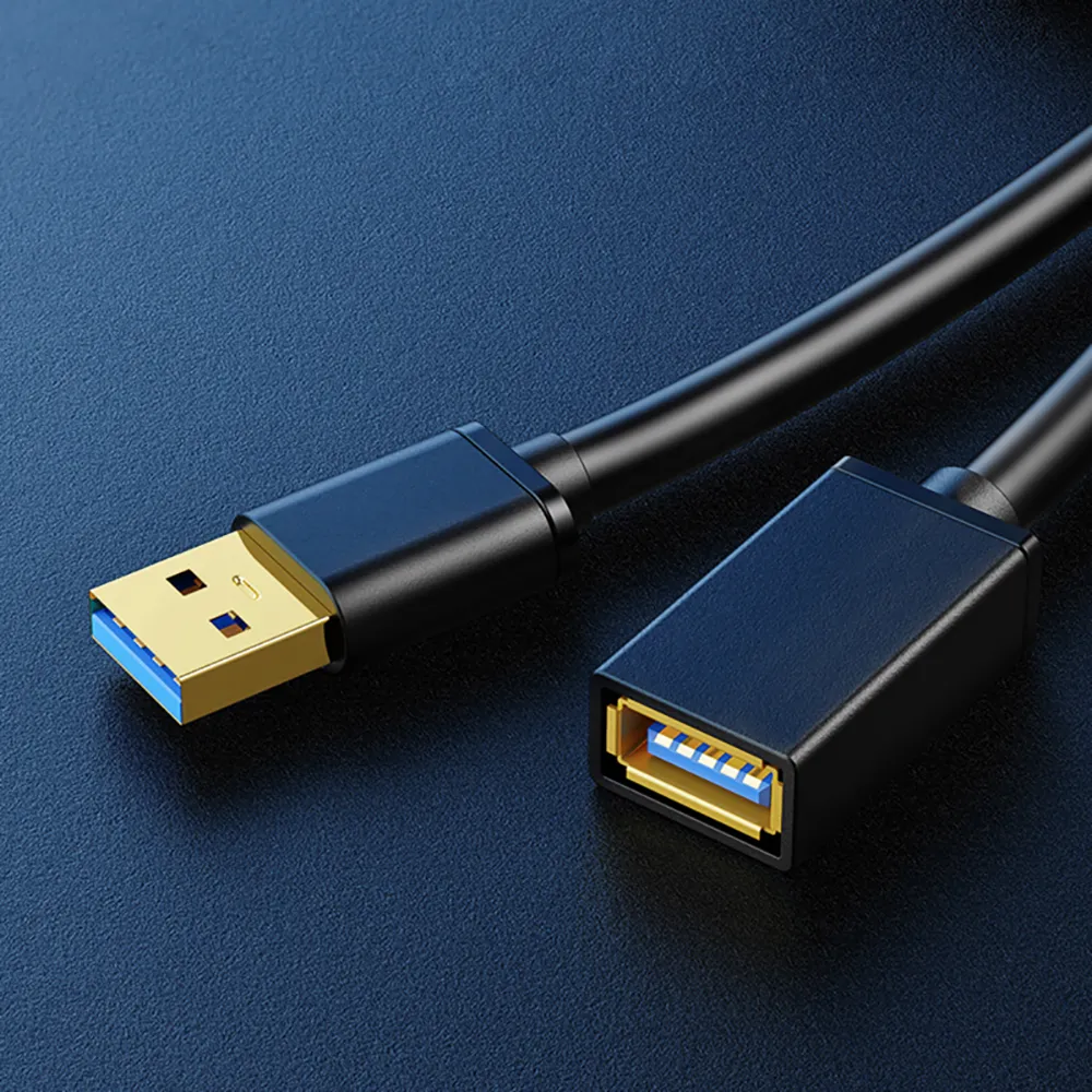 USB 3.0 USB Extension Cable Male to Female Data Cable USB3.0 Extender Cord for Smart TV PS4 Xbox SSD PC Fast Extension Data Wire