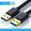 USB 3.0 USB Extension Cable Male to Female Data Cable USB3.0 Extender Cord for Smart TV PS4 Xbox SSD PC Fast Extension Data Wire