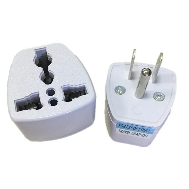 Universal UK US AU to EU Power Socket Plug Travel Charger Adapter Converter 2 Flat Pin Universal UK US AU to EU Power Socket Plug Travel Charger Adapter Converter 2 Flat Pin