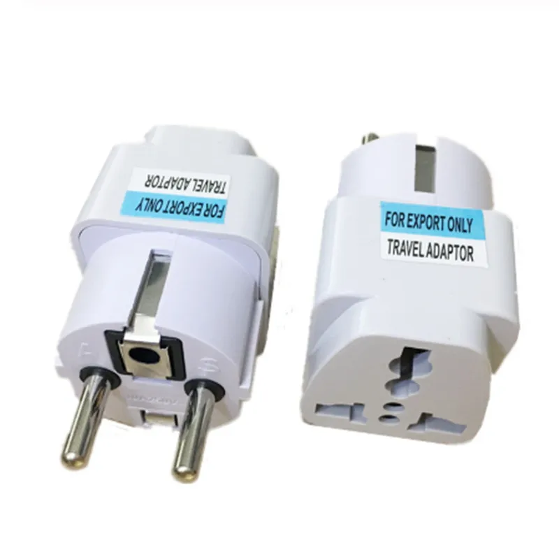 Universal UK US AU to EU Power Socket Plug Travel Charger Adapter Converter 2 Flat Pin Universal UK US AU to EU Power Socket Plug Travel Charger Adapter Converter 2 Flat Pin