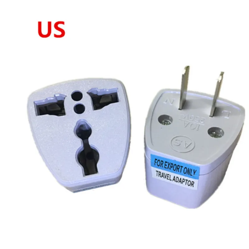 Universal UK US AU to EU Power Socket Plug Travel Charger Adapter Converter 2 Flat Pin Universal UK US AU to EU Power Socket Plug Travel Charger Adapter Converter 2 Flat Pin