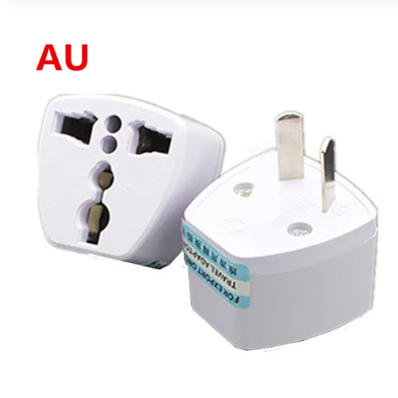 Universal UK US AU to EU Power Socket Plug Travel Charger Adapter Converter 2 Flat Pin Universal UK US AU to EU Power Socket Plug Travel Charger Adapter Converter 2 Flat Pin