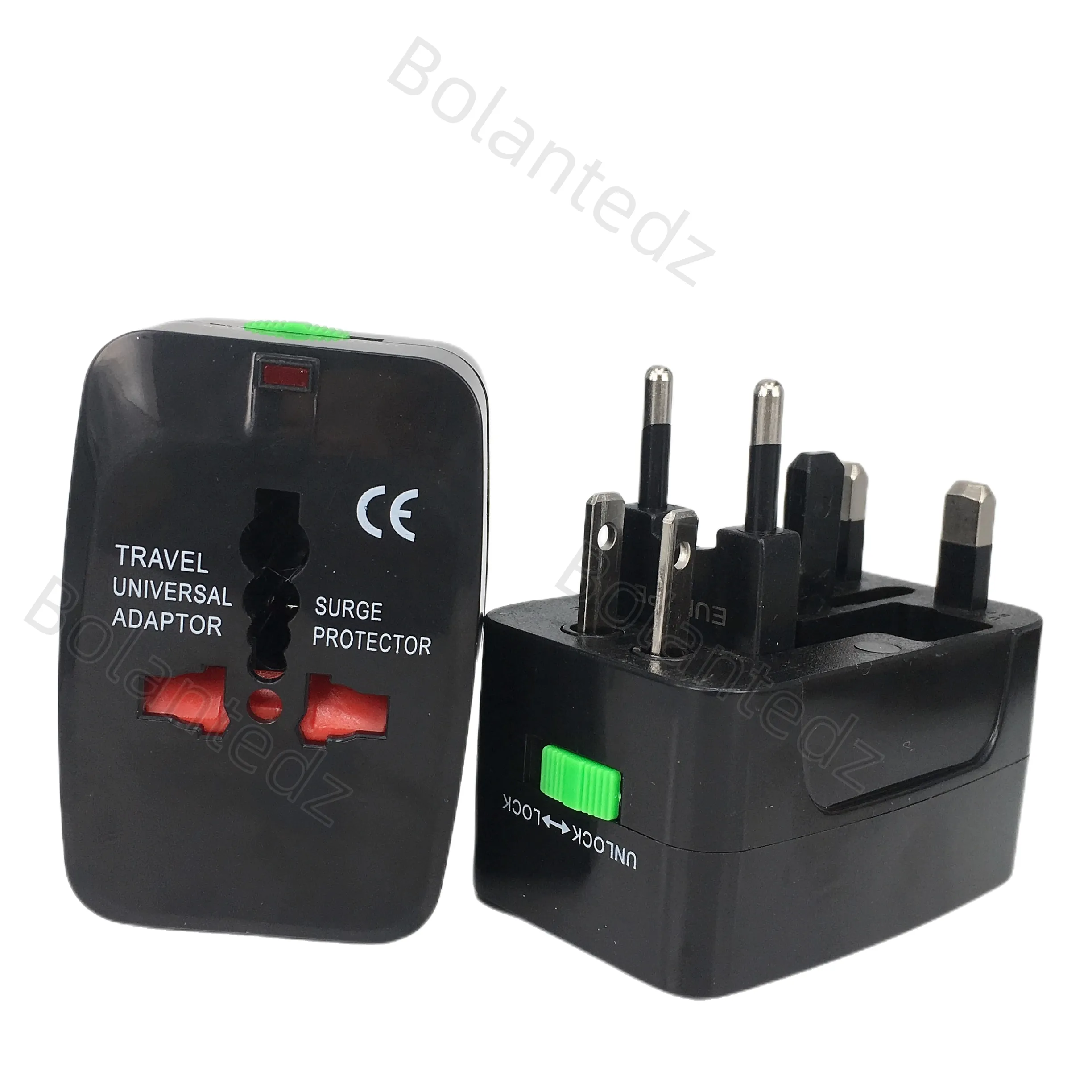 All in One Universal International Plug Adapter 2 USB Port World Travel AC Power Charger Adapter AU US UK EU Converter
