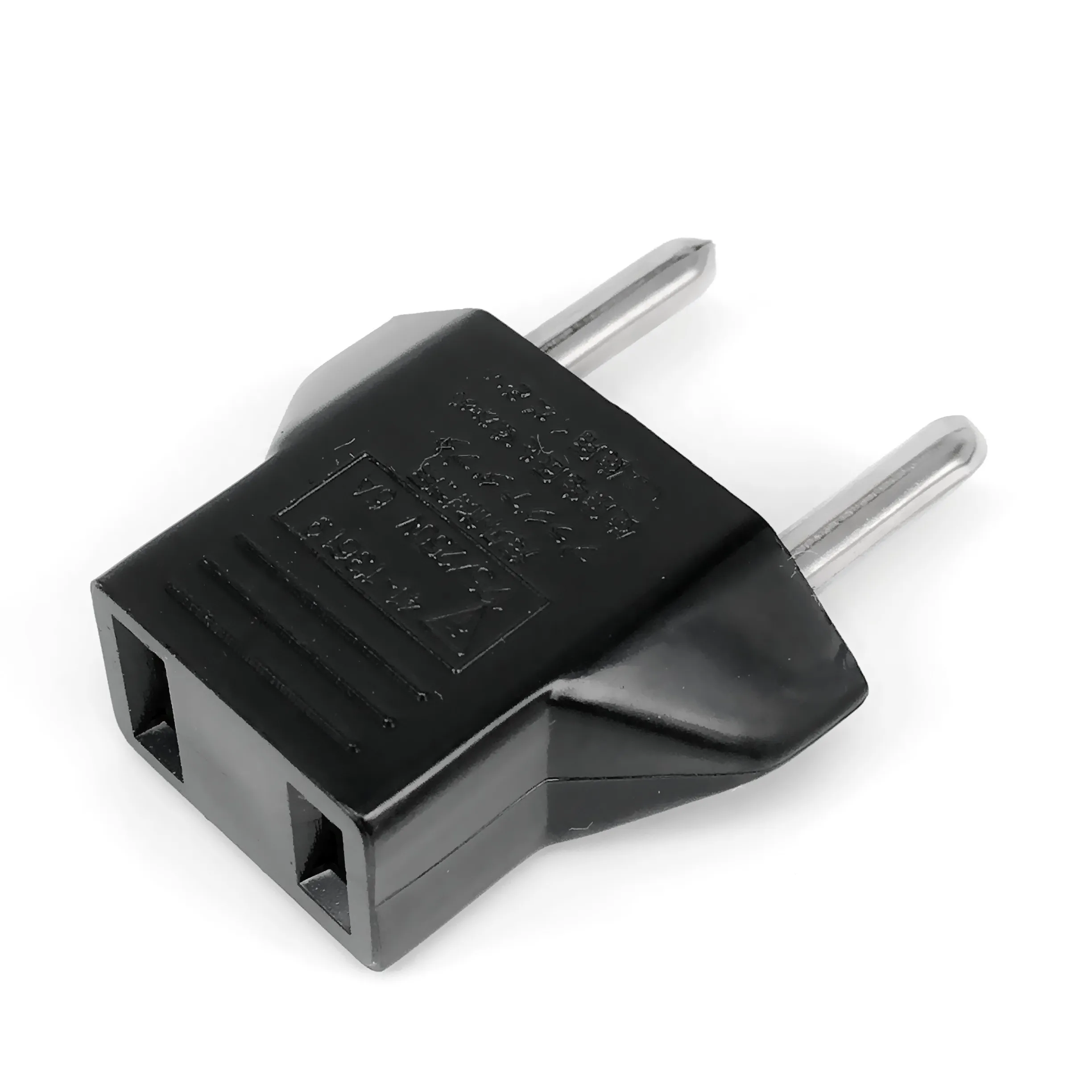 1pcs US/EU American Socket Adapter 2pin 4.0mm European EU To US plug Power adapter Converter Electrical Socket  Outle