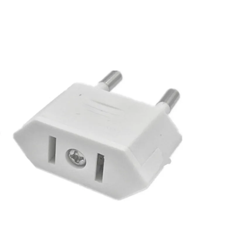 1pcs US/EU American Socket Adapter 2pin 4.0mm European EU To US plug Power adapter Converter Electrical Socket  Outle
