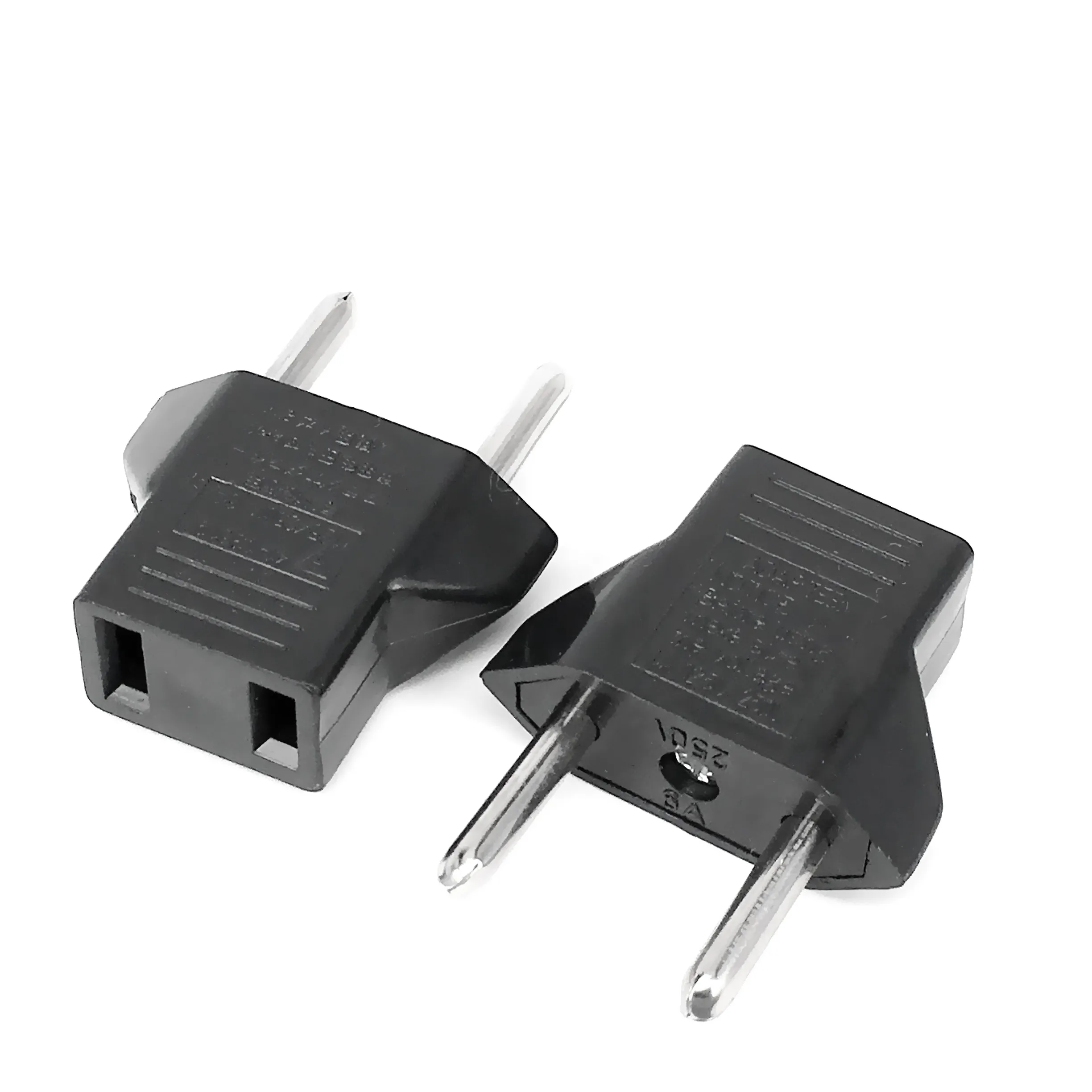 1pcs US/EU American Socket Adapter 2pin 4.0mm European EU To US plug Power adapter Converter Electrical Socket  Outle