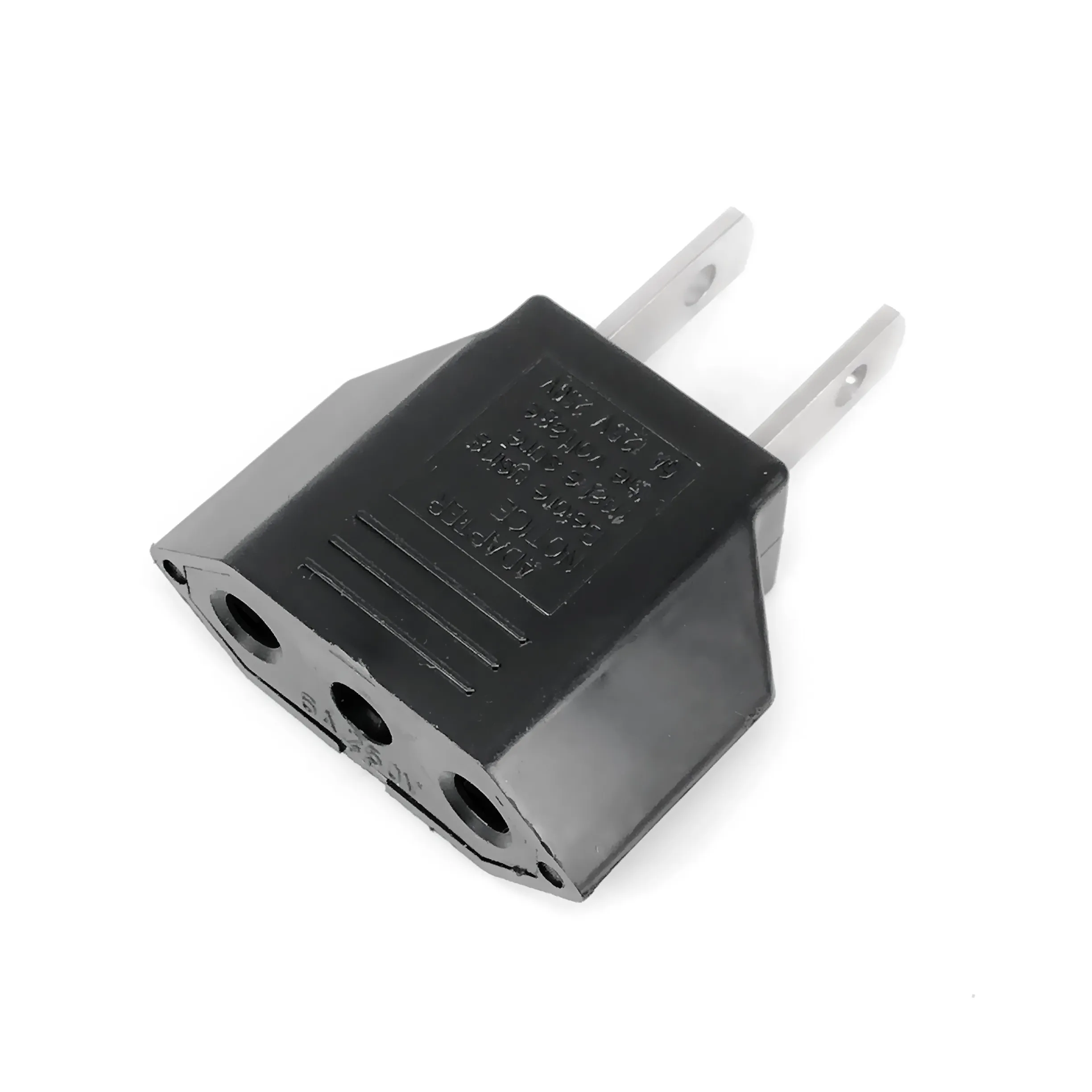 1pcs US/EU American Socket Adapter 2pin 4.0mm European EU To US plug Power adapter Converter Electrical Socket  Outle