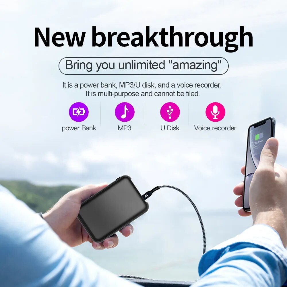 5000mAh Mini Activated Voice Recorder Q75 Portable 60Days 8-32GB Slient Sound Record Professional Ditachphone with Strong Magnet 5000mAh Mini Activated Voice Recorder Q75 Portable 60Days 8-32GB Slient Sound Record Professional Ditachphone with Strong Magnet
