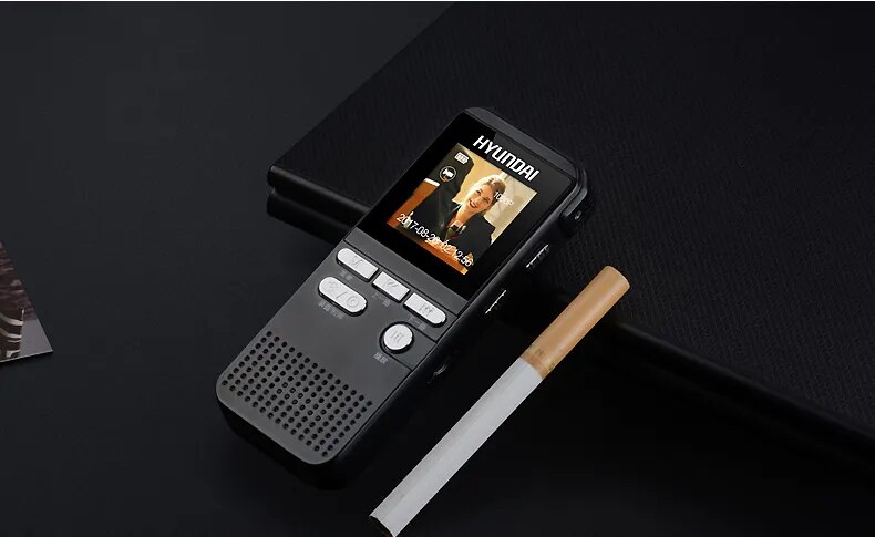 Hyundai E830 8G Portable Mini Camcorder Video Digital Handheld Recorder For Business Meeting Minutes Class Lecture Dictaphone