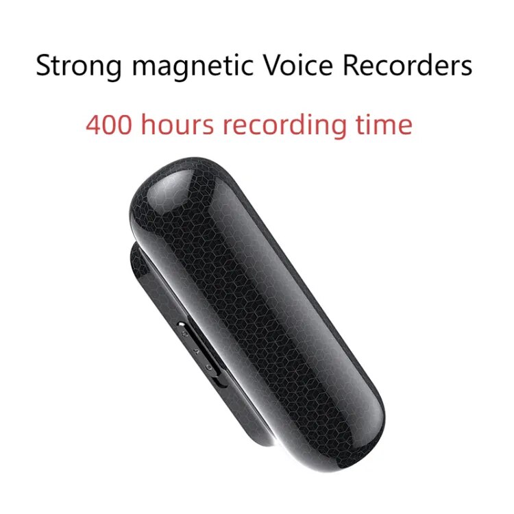 32GB Magnetic Micro Voice Recorder 400Hours 4-32GB One-click Recording Professional Activated Mini Digital Dictaphone MP3 Player