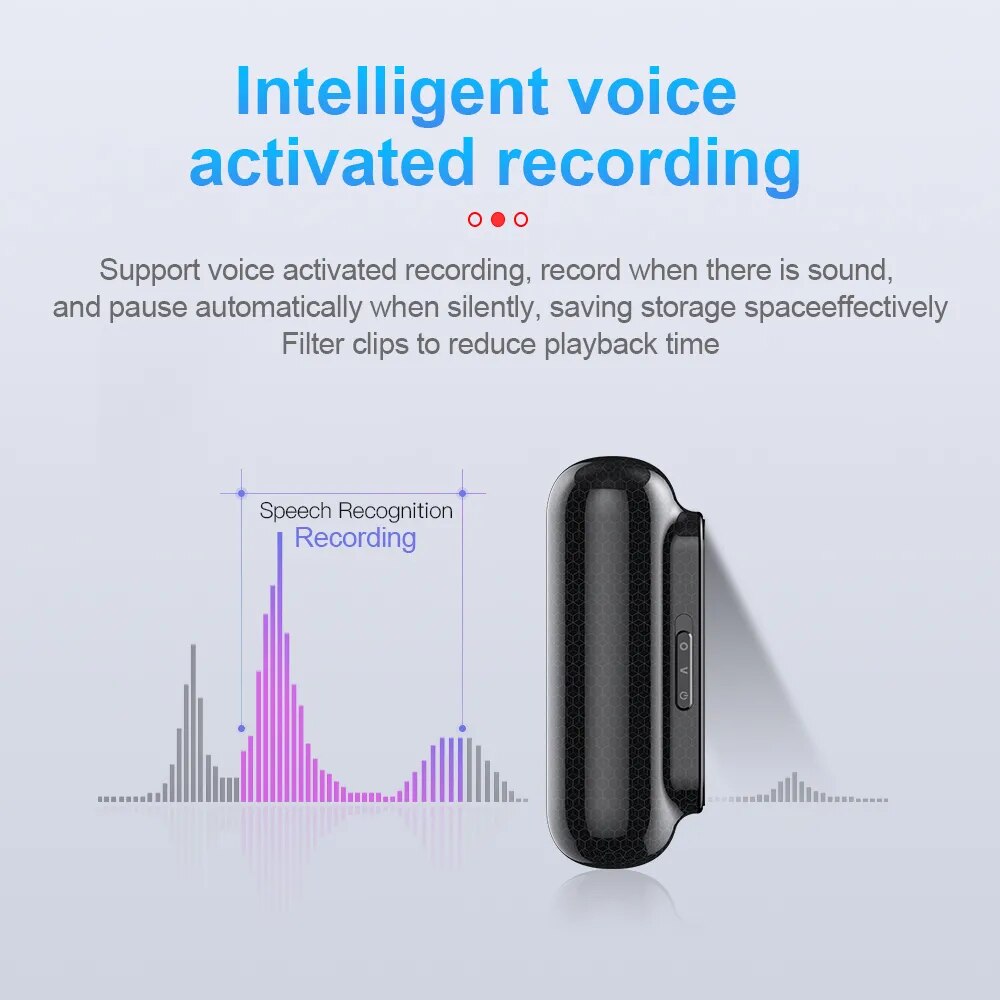 32GB Magnetic Micro Voice Recorder 400Hours 4-32GB One-click Recording Professional Activated Mini Digital Dictaphone MP3 Player 32GB Magnetic Micro Voice Recorder 400Hours 4-32GB One-click Recording Professional Activated Mini Digital Dictaphone MP3 Player