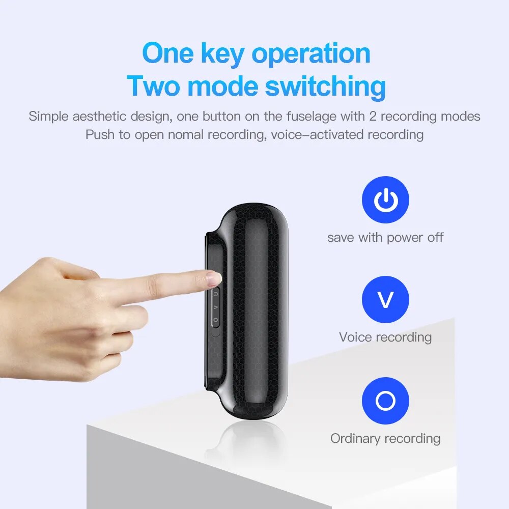 32GB Magnetic Micro Voice Recorder 400Hours 4-32GB One-click Recording Professional Activated Mini Digital Dictaphone MP3 Player 32GB Magnetic Micro Voice Recorder 400Hours 4-32GB One-click Recording Professional Activated Mini Digital Dictaphone MP3 Player