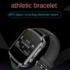 Digital Watch Voice Recorder with OLED Secret Recording Device MP3 Music Player Mini Activated Recorder Wristband Men Watch