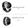 Digital Watch Voice Recorder with OLED Secret Recording Device MP3 Music Player Mini Activated Recorder Wristband Men Watch