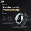 Digital Watch Voice Recorder with OLED Secret Recording Device MP3 Music Player Mini Activated Recorder Wristband Men Watch