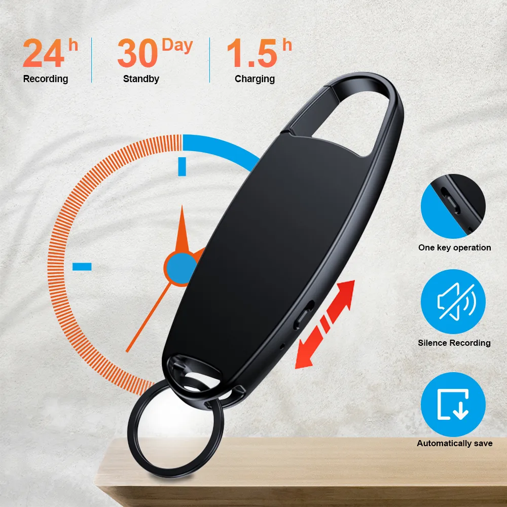 Vandlion V13 Portable Voice Activated Recorder 32G 64GB Dictaphone Professional Recording MP3 Flash Drive Digital Audio Record Vandlion V13 Portable Voice Activated Recorder 32G 64GB Dictaphone Professional Recording MP3 Flash Drive Digital Audio Record