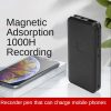 8GB-64GB MP3 u-disk 4 in1 Digital voice Recorder Voice Activated Long-distance record Dictaphone With Strong magnetic power bank