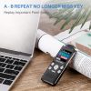 Professional Voice Activated Digital Audio Voice Recorder 8GB 16GB 32G Noise Cancelling Recording PCM Support OTG WAV MP3 Player