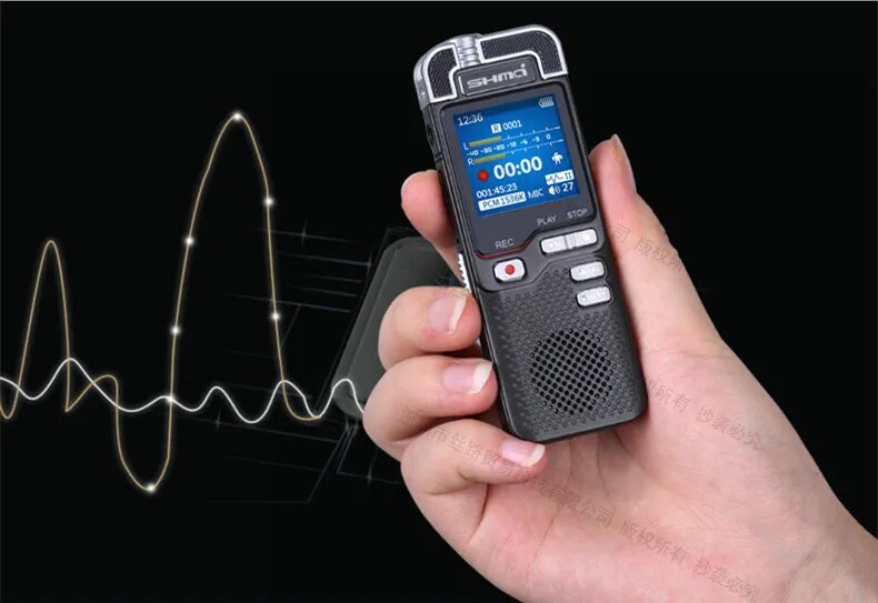 Shmci D60 Professional 1536Kbps Digital Voice-Activated Audio Recorder Mini Dictaphone Denoise Variable Speed Play MP3 Player Shmci D60 Professional 1536Kbps Digital Voice-Activated Audio Recorder Mini Dictaphone Denoise Variable Speed Play MP3 Player
