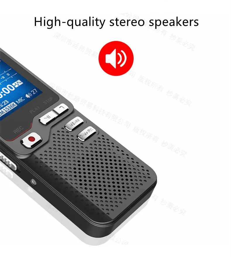 Shmci D60 Professional 1536Kbps Digital Voice-Activated Audio Recorder Mini Dictaphone Denoise Variable Speed Play MP3 Player Shmci D60 Professional 1536Kbps Digital Voice-Activated Audio Recorder Mini Dictaphone Denoise Variable Speed Play MP3 Player