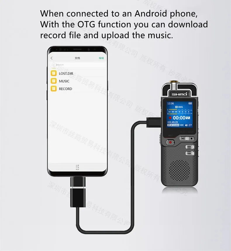 Shmci D60 Professional 1536Kbps Digital Voice-Activated Audio Recorder Mini Dictaphone Denoise Variable Speed Play MP3 Player Shmci D60 Professional 1536Kbps Digital Voice-Activated Audio Recorder Mini Dictaphone Denoise Variable Speed Play MP3 Player