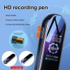 Mini HD Voice Recorder Pen Digital Audio Voice Control Sintelligent Mp3 Player One-Click Recording Support OTG VoiceTo Text