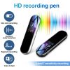 Mini HD Voice Recorder Pen Digital Audio Voice Control Sintelligent Mp3 Player One-Click Recording Support OTG VoiceTo Text
