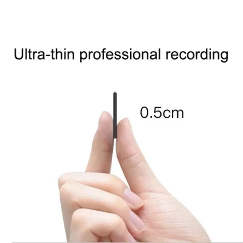 4-64GB Digtal Voice Recorder Espia Mini Sound Voice Activated Dictaphone HD Noise Reduce Recording 32GB 8GB Small MP3 Player