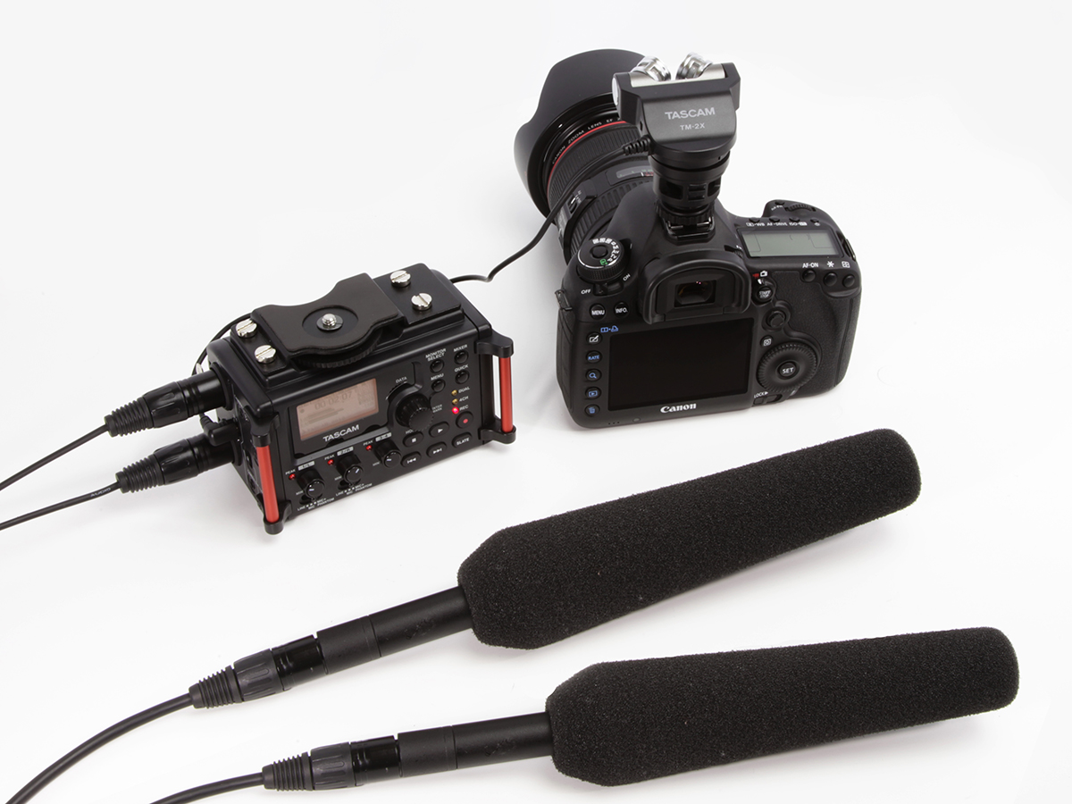 Original Tascam DR-60DMKII professional portable 4 channel PCM Recorder for filmmakers,television,live events and web broadcas