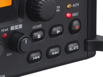 Original Tascam DR-60DMKII professional portable 4 channel PCM Recorder for filmmakers,television,live events and web broadcas