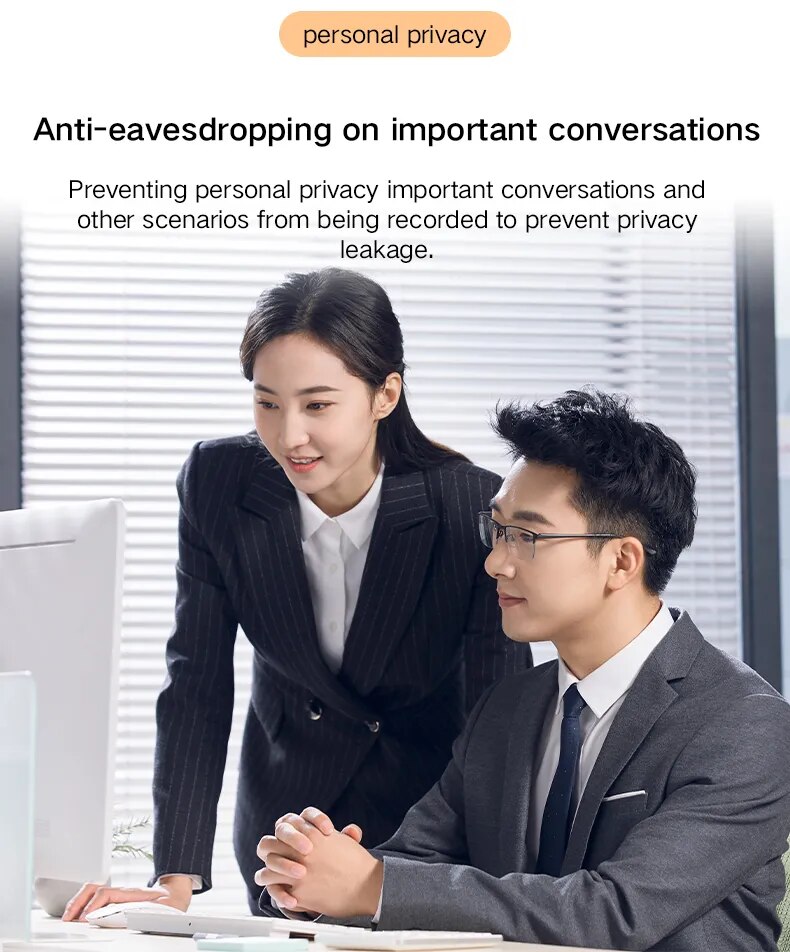 Anti-spy Voice Recording Blocker Interference Phone/camera Sound Record, Ultrasonic Interference Prevent Recorder Ditachphone