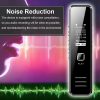 Digital Voice Recorder MP3 Player Mini Recorders pen Support 32GB TF Card Professional Dictaphone 20-hour Recording Time
