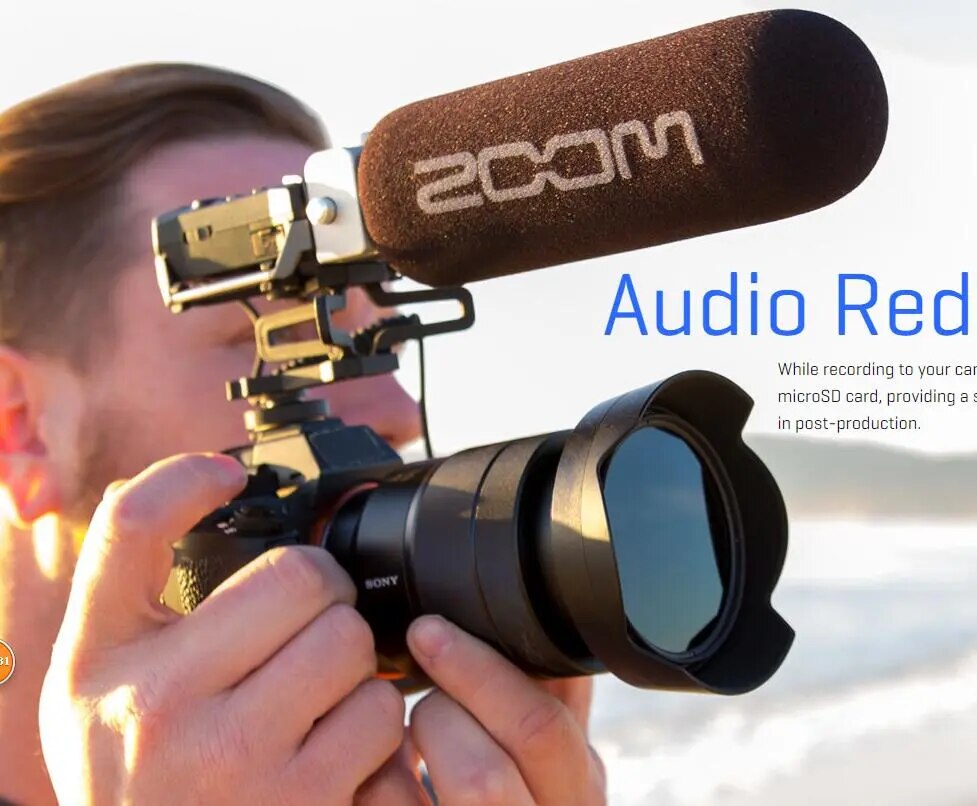 ZOOM F1-SP field recorder+shotgun mic audio recorder 24-bit/96 kHz audio for run-and-gun filmmakers with Pre-Record functio ZOOM F1-SP field recorder+shotgun mic audio recorder 24-bit/96 kHz audio for run-and-gun filmmakers with Pre-Record functio